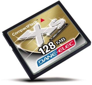 Dane Elec 128MB Compact Flash High Speed (35x) Memory Card: Computers & Accessories