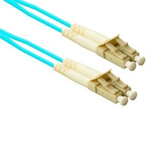 CP Technologies LC to LC Multi Mode Duplex 10Gb/s Laser Optimized 50/125 Micron Optical Fiber Cable (CL LC2 06 10G): Computers & Accessories