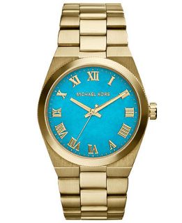Michael Kors Womens Channing Gold Tone Stainless Steel Bracelet Watch 38mm MK5894   Watches   Jewelry & Watches