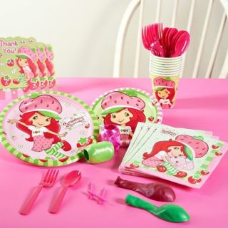 Strawberry Shortcake Party Pack for 16   Multicolor