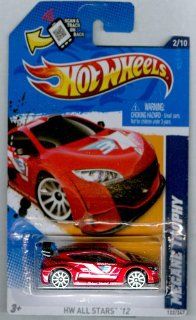 Hot Wheels 2012 122 HW All Stars '12 MEGANE Trophy RED 1:64 Scale SCAN & TRACK Card: Toys & Games