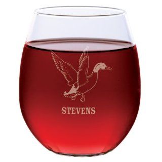 Duck Stemless Red Wine Glass: Kitchen & Dining