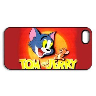 Cartoon Tom and Jerry Cute Kid Series Stylish Printing Apple iPhone 5 5G DIY Cover Custom Case 116_63: Cell Phones & Accessories