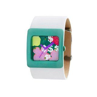 Andy Warhol Women's ANDY114 Double Feature Collection Flower Power Watch: Andy Warhol: Watches