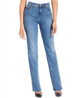 Levis Petite Jeans, 512 Perfectly Slimming High Rise Bootcut Leg, Sunset Glow Wash   Jeans   Women