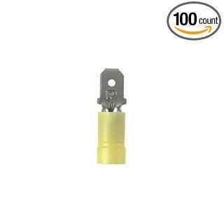 Panduit DV10 250M D 12 10 VINYL * MALE * DISCONNECT (package of 100): Industrial Products: Industrial & Scientific