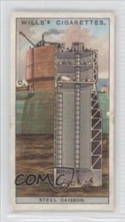 Steel Caisson, Great Britain COMC REVIEWED Good to VG EX (Trading Card) 1927 Wills Engineering Wonders #1: Entertainment Collectibles