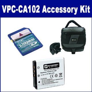 Sanyo Xacti VPC CA102 Camcorder Accessory Kit includes: KSD2GB Memory Card, SDC 27 Case, SDDLi88 Battery : Digital Camera Accessory Kits : Camera & Photo