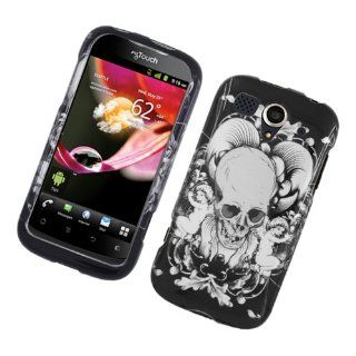 Eagle Cell PIHWU8680G2D101 Stylish Hard Snap On Protective Case for Huawei myTouch U8680   Retail Packaging   Skull with Angel: Cell Phones & Accessories