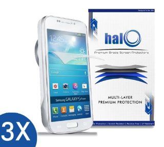 Halo Screen Protector Film Clear Matte (Anti Glare) for Samsung Galaxy S4 Zoom (3 Pack)   Lifetime Replacement Warranty: Cell Phones & Accessories