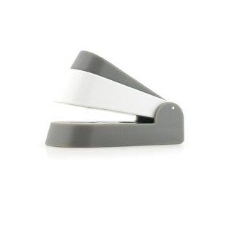 Magic Staple Free Stapler   Solid Grey : Desk Staplers : Office Products