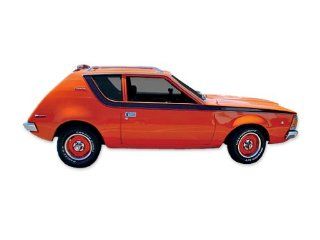 1970 1971 AMC American Motors Gremlin Version 2 Decals & Stripes Kit   RED: Automotive