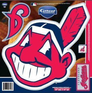 Fathead Cleveland Indians Teammates Logo Case Pack 6: Toys & Games