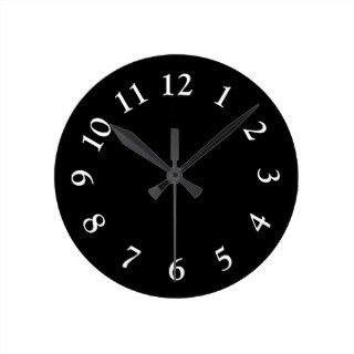 Black/White Clock