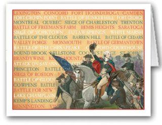 Famous Revolutionary War Battles note card  10 Boxed Cards & Envelopes: Health & Personal Care
