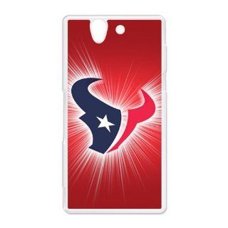 Houston Texans Hard Plastic Back Protective Cover for Sony Xperia Z: Cell Phones & Accessories