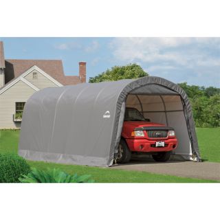 Shelterlogic Autoshelter Roundtop Portable Garage Gray 20ft L X