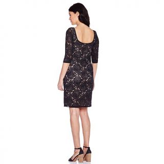 Tiana B. "Pretty Social" Lace Dress with Scoop Back