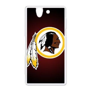 Washington Redskins Team Hard Plastic Back Cover Case for Sony Xperia Z: Cell Phones & Accessories
