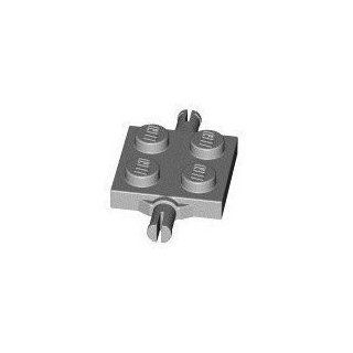 Lego Building Accessories 2 x 2 Grey Bearing Element Brick, Bulk   50 Pieces per Package: Toys & Games