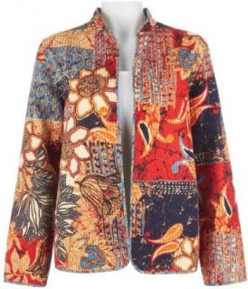 Ethnic Patchwork Quilt Jacket in Multi By Alfred Dunner (20) at  Womens Clothing store: Blazers And Sports Jackets