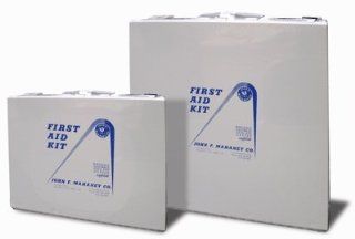 Economy First Aid Kits, Heavy Metal Boxes   50 Person First Aid Kit: Home Improvement