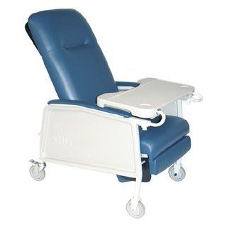 3 Position Heavy Duty Bariatric Geri Chair Recliner , Color: Rosewood: Health & Personal Care