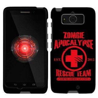 Motorola Droid Mini Zombie Apocalypse 2012 Rescue Team on Black Phone Case: Cell Phones & Accessories