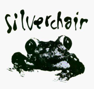 Silverchair   Black & White Logo with Frog   Sticker / Decal: Automotive