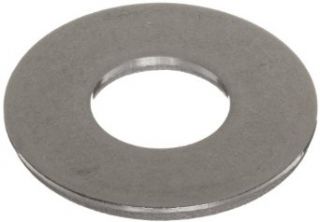 316 Stainless Steel Flat Washer, 1 1/8" Hole Size, 0.344" ID, 1.250" OD, 0.05" Nominal Thickness, Made in US (Pack of 10)