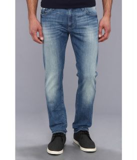 Mavi Jeans Jake Regular Rise Slim Leg in Mid Cool White Edge Mens Jeans (Blue)