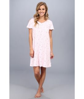 Karen Neuburger Caravan S/S Henley Nightshirt Womens Pajama (White)