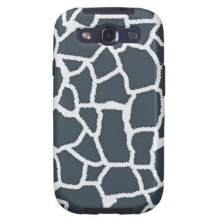 Charcoal Color Giraffe "animal print" Samsung Galaxy SIII Cover