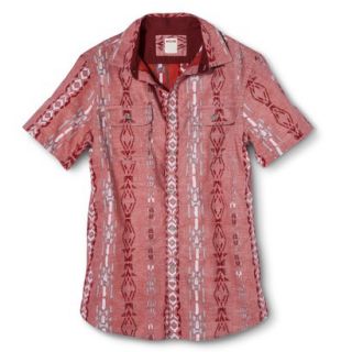 Mossimo Supply Co. Mens Short Sleeve Button Dow