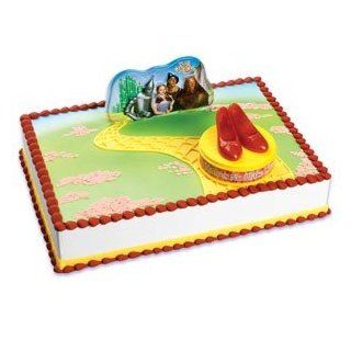 Wizard of Oz Ruby Red Slippers Birthday Cake Decorating Kit Toys & Games