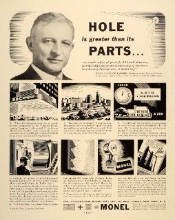 1937 Ad Willis Haviland Carrier Radio City Monel NBC   Original Print Ad  