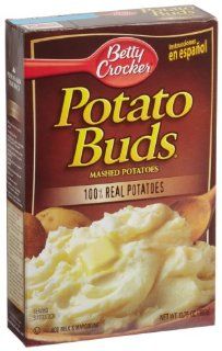 Betty Crocker Potato Buds Mashed Potatoes, 13.75 Ounce Boxes (Pack of 12) : Packaged Mashed Potatoes : Grocery & Gourmet Food