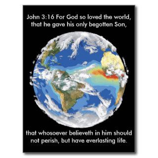 John 316 Valentine Postcard