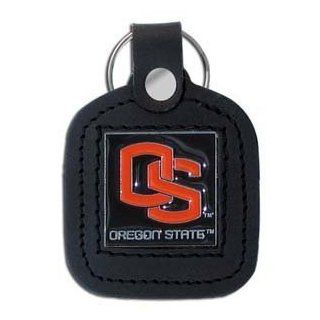 Oregon State Beavers Leather Square Key Ring   NCAA College Athletics Fan Shop Sports Team Merchandise : Sports Related Key Chains : Sports & Outdoors