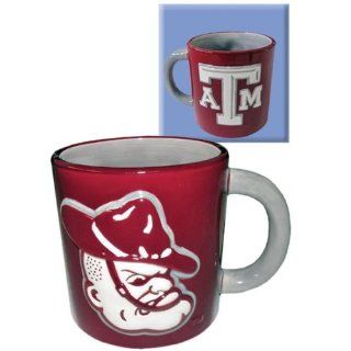 788971   NCAA Embossed Mascot Logo Mug   Texas A&M Case Pack 4 : Sports & Outdoors