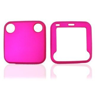 Hot Pink Nokia Twist 7705 Rubberized Matte Hard Plastic Case Cover [Anti Slip]; Perfect Fit as Best Coolest Design Cases for Twist 7705/Nokia 7705 Compatible with Verizon, AT&T, Sprint,T Mobile and Unlocked Phones: Electronics