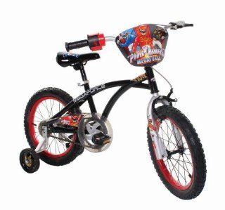 Power Rangers Boy's 16 Inch Mega Force Bike, Black and Red : Power Rangers Bicycle : Sports & Outdoors