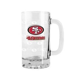 NFL 49ers 16oz. Tankard Mug  San Francisco 49ers Glass Beer Mug SE : Other Products : Everything Else