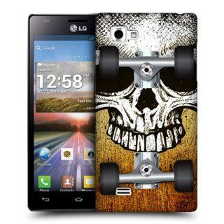 Head Case Designs Skull Skateboards Hard Back Case Cover For LG Optimus 4X HD P880: Cell Phones & Accessories