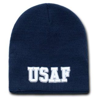 USAF UNITED STATES AIR FORCE BEANIE U.S. MILITARY SKULL CAP CAPS: Everything Else