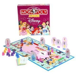 Monopoly Junior Disney Princess Edition (2004 Edition): Toys & Games