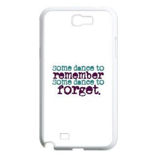 Dance Quotes Samsung Galaxy Note 2 N7100 Case Black and White Samsung Galaxy Note 2 N7100 Case: Cell Phones & Accessories