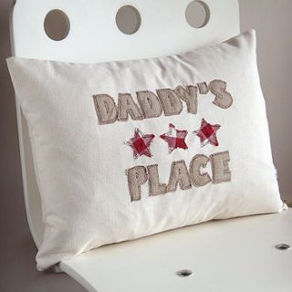 personalised stars cushion by milly and pip