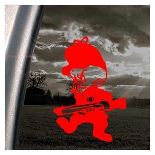 Elmer Fudd Hunting Red Decal Car Truck Window Red Sticker   Themed Classroom Displays And Decoration