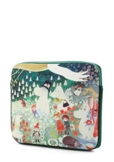 Moomin and Shaking Tablet Case  Mod Retro Vintage Wallets
